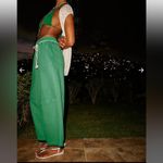 Free People Kayden Barrel Pants in First Tee (green), XS. NWT Photo 1