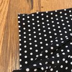 Norma Kamali  Baby Polka Dot Faux
Wrap Slinky S/S Dress Black & White Sz LARGE Photo 2