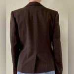 Rafaella  Women's Blazer Jacket  Long‎ Sleeve Brown Size 6p Photo 2