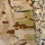 Camouflage Wide Leg Cargo Jogger Pants Brown Size L Photo 1