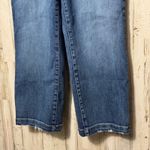 Judy Blue Blue Wide Leg Crop High Waist Boho Denim Womens 7/28 Photo 2