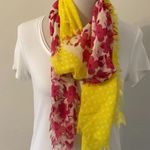 •Lindsay Phillips• Fringe Wrap/Scarf, Like New Yellow Photo 1