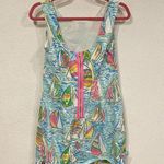 Lilly Pulitzer Delia Shift You Gotta Regatta Dress Womens 4 Sailboat Sleeveless Photo 4