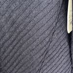 st. john's bay  Womens Open Cardigan Size Medium Black Ribbed High Low Knit NWT Photo 6