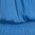 Current Air Blue Ruffled Halter Mini Dress Photo 6