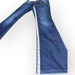 Miss Me Bootcut Jeans Blue Embellished Flap Pocket Size 27 Excellent Photo 9