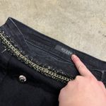 Guess Vintage  Wilma denim tweed embellished mini skirt Photo 2