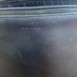 Coach  Black Leather Toiletry Bag with Dome Shape Photo 1