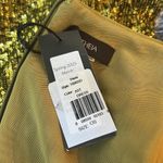 Theia Green Sequin Mesh Faux Wrap MIDI Dress 3/4 Length Sleeve Size 4 NWT Photo 10