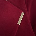 Michael Kors  Asymmetric Belted Wrap Coat in Red, Size XL EXCELLENT! Photo 7
