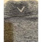 Callaway  golf polo gray size large snap front Photo 3