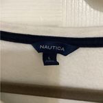 Nautica  White Pullover with Navy Trim Photo 1