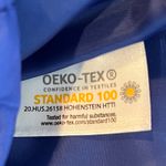 Lands' End  Women Large Quilted Puffer Vest Blue Full Zip Collar Photo 7