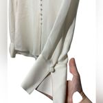 Lafayette 148  New York NWT silk button front  sample blouse Photo 3