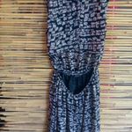 Maude  M Black Tan Open Back Mini Dress Photo 5