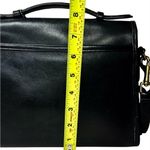 Coach VINTAGE COURT Black Glove Tanned Leather Turn Lock Crossbody Bag 9807 Photo 9