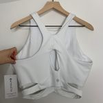 Athleta  Conscious Cut Out Crop D-DD Womens White New XL Photo 6