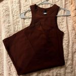Old Navy Brown Ribbed  Body-con Dress  Photo 2