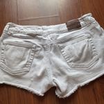Paris Blues Paris Blue White Distressed Cut off shorts, size 9 Photo 4