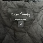EDEN SOCIETY Faux Fur Wooly Coat Stitchfix Cinch Waist Jacket Black NWT Medium Photo 9