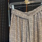 Love Black and Cream Leopard Print Pants Brown Size L Photo 5