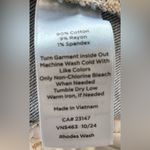 Talbots  light wash stretchy cropped wide leg ankle jeans, front pockets; size 6 Photo 6