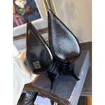 retrofete Maureen Leather Embossed Pump Navy Croco Womens Size 39 US 8 Blue Photo 12