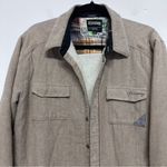 Billabong tweed straight fit button down Any time shacket size Large sherpa Photo 6