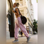 Free People Movement NWT  For The Win Joggers Size: s Color: Candy Pink Heather  $98 Retail Sold as is no refunds returns or cancellations Photo 1