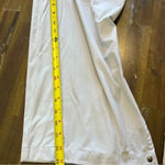 ADAY  Cooler Days Culottes Cloud XS Cool Gray Wide Leg Cropped Slit Resort Photo 11