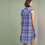 Cloth & Stone Anthropologie Women Sz S Plaid Cottagecore Lumberjack Shirtdress Photo 1