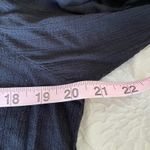 Black Embroidered Long‎ Sleeve Tunic Dress Cover Up Boho Festival Casual Size L Photo 3