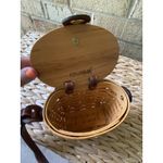 Longaberger  Basket Handwoven Made In Ohio USA Crossbody Purse Cottagecore EUC Photo 9