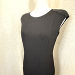 Gerard Darel NWT  Black Sleeveless Knee Length Dress Size‎ 6 Photo 2