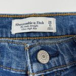 Abercrombie & Fitch The Ankle Straight Ultra High Rise Jean Size 28 / 6 Photo 5