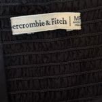 Abercrombie & Fitch  Floral Chiffon Midi Dress Sz MP Black Cottagecore Regency Photo 5