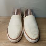 UGG  Knit Slip On Sneakers Shoes Womens Size 8 US Cream Casual Comfort Minimalist Photo 3