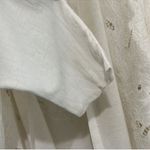 Free People  White Crotchet/Lace Open Front
Cardigan(Size Medium) Photo 8