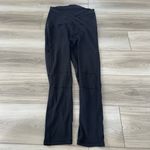 Isabel Maternity‎ Black Faux Leather Moto Leggings Size Medium Photo 5