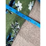 Lucky Brand Green Floral Square Neck Short Sleeve Cotton Modal Top S Photo 7