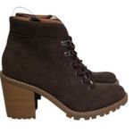 Universal Threads Universal Thread Women’s Gray Tipper Heeled Hiking Boots US 6.5 Brown Photo 2