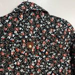 Anthropologie Hei Hei Tinsley Cropped Floral Moto Bomber Jacket
Offset Zipper Photo 7