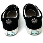 Jack Rogers  "Rye Black" Suede Laceless Design Slip On Sneakers Photo 4