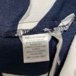 Ann Taylor LOFT Black White Sleeveless Geometric V Neck Blouson Maxi Dress Sz 0 Photo 6