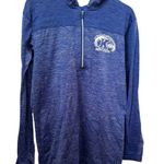 KSU Kent State University BAW DryTek Women's 1/4 Zip Hoodie, XS Blue Photo 0
