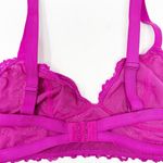 Free People Intimately Womens Lingerie Lace Wireless Bralette Bra Size S Magenta Photo 3