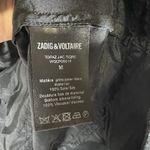 Zadig & Voltaire  Topaz Jac‎ Tigre Ladies Silk Oversized Patterned Shirt Blouse M Photo 6