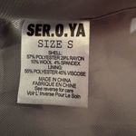 Free People  SER.O.YA Kimi Low Rise Gray Pleated Mini Skirt with Belt Size Small Photo 14