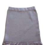 Torn By Ronny Kobo NWT Ronny Kobo IONE in French Gray Plaited Rib Stretch Knit Maxi Skirt XS $356 Photo 2
