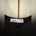 Cheibear Satin Pajama Dress Camisole Midi Nightdress V Photo 2